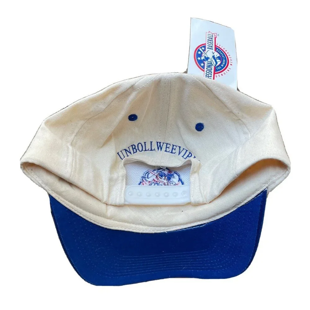 NWT Vintage Piedmont Boll Weevils MILB Minor League Snapback Hat Cap 90s